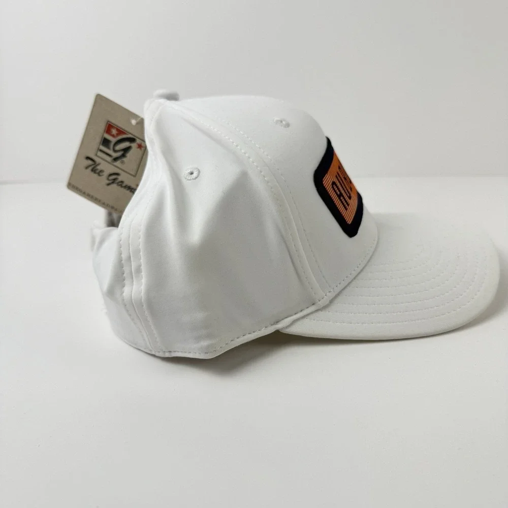 Auburn University Tigers Hat White Strap Back Dad UA Sports NCAA Adjustable Cap
